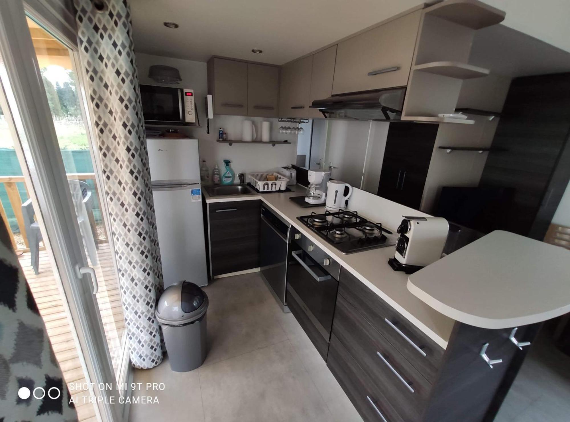 Mobilehome 8 Personnes Avec Clim Situe Aux Sables Du Midi Valras-Plage Exterior photo